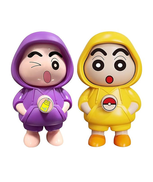 Shinchan Face Rotating Keychain Key Chain,Face Changing Key Holder Key Chain