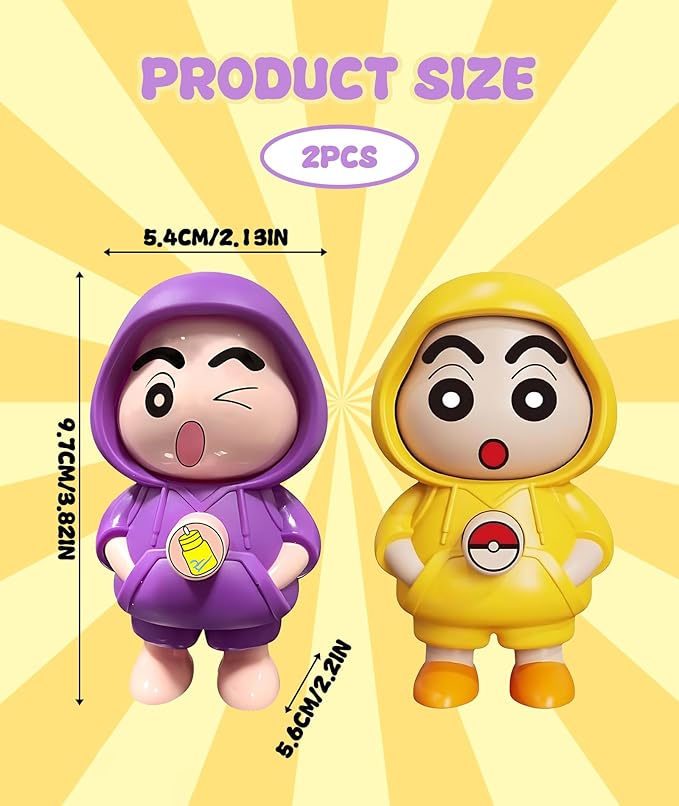 Shinchan Face Rotating Keychain Key Chain,Face Changing Key Holder Key Chain