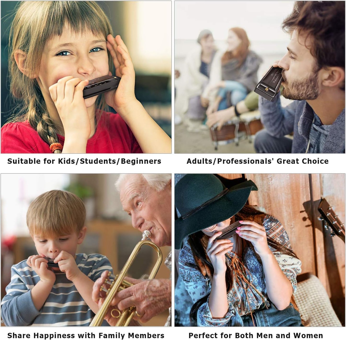 20-Tone Tremolo Harmonica in the Key of C