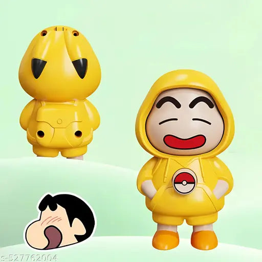 Shinchan Face Rotating Keychain Key Chain,Face Changing Key Holder Key Chain